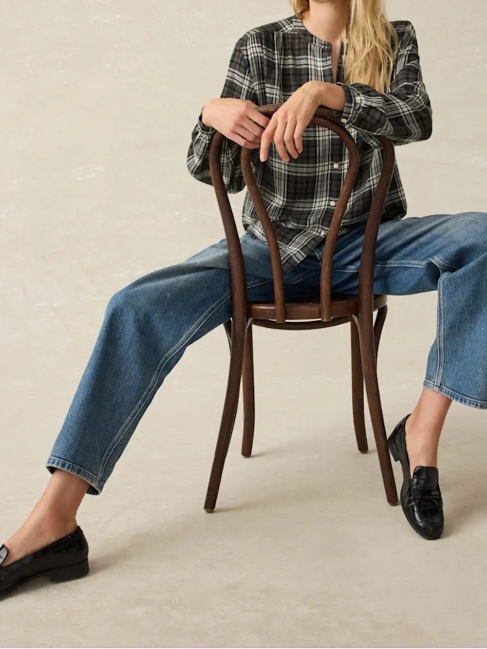 Faherty Drift Plaid Button-Up Shirt